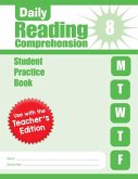 Daily Reading Comprehension, Grade 8 Student Edition Workbook