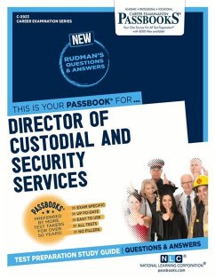 Director of Custodial and Security Services (C-2923): Passbooks Study Guide Volume 2923 - National Learning Corporation