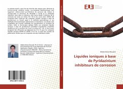 Liquides ioniques à base de Pyridazinium inhibiteurs de corrosion - Bousskri, Abderrahman