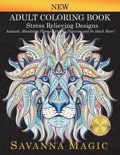 Adult Coloring Book - Magic, Savanna