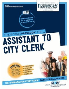 Assistant to City Clerk (C-930): Passbooks Study Guide Volume 930 - National Learning Corporation