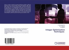 Integer Optimization Techniques - Shenbaga Ezhil, S.;Jaleesha, B. K.;Rajababu, S.