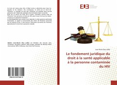 Le fondement juridique du droit à la santé applicable à la personne contaminée du HIV - Eley Lofele, Jean-Marie