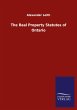 The Real Property Statutes of Ontario - Bild 1