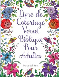Livre de Coloriage Verset Biblique Pour Adultes - Winters, Hope