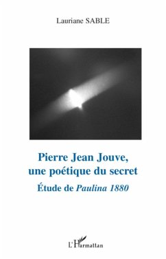 Cover Pierre Jean Jouve, une poétique du secret