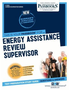 Energy Assistance Review Supervisor (C-3309): Passbooks Study Guide Volume 3309 - National Learning Corporation