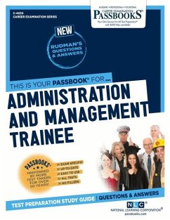 Administration and Management Trainee (C-4630): Passbooks Study Guide Volume 4630 - National Learning Corporation