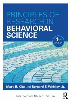 Principles of Research in Behavioral Science - Whitley, Bernard E; Kite, Mary E