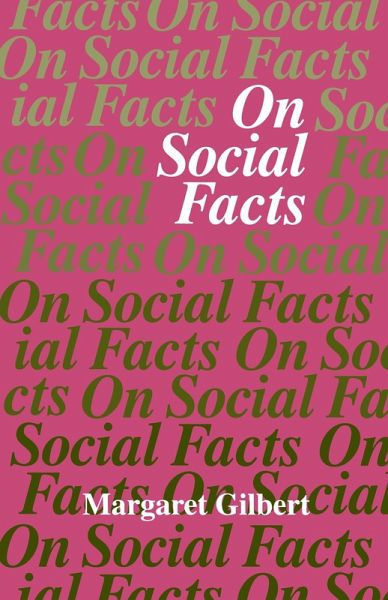 On Social Facts (eBook, ePUB) On Social Facts (eBook, ePUB)