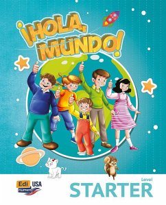 Hola Mundo Starter - Student Print Edition Plus 5 Years Online Premium Access (All Digital Included) + Hola Amigos 5 Years - Valero; Gómez, María; Salas