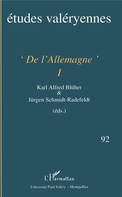 De l'Allemagne - Schmidt-Radefeldt, Jürgen