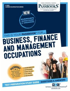 Business, Finance and Management Occupations (C-3553): Passbooks Study Guide Volume 3553 - National Learning Corporation