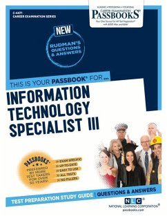 Information Technology Specialist III (C-4471): Passbooks Study Guide Volume 4471 - National Learning Corporation
