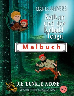 Nathan und der Kobold Tengu - Malbuch - Anders, Maria