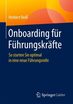 Onboarding für Führungskräfte - Reiß, Herbert