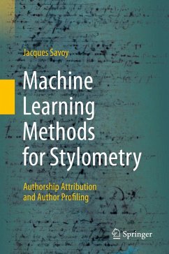 Cover Machine Learning Methods for Stylometry