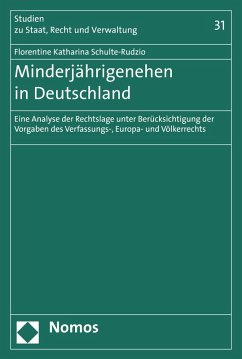 Cover Minderjährigenehen in Deutschland (eBook, PDF)