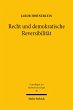 Recht und demokratische Reversibilität... - Bild 1