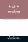 An index to one-act plays