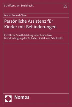 Cover Persönliche Assistenz für Kinder mit Behinderungen (eBook, PDF)