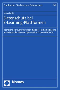 Datenschutz bei E-Learning-Plattformen (eBook, PDF) - Botta, Jonas