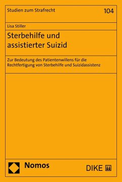 Sterbehilfe und assistierter Suizid (eBook, PDF) - Stiller, Lisa