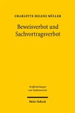 Beweisverbot und Sachvortragsverbot (eBook, PDF)