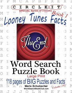 Circle It, Looney Tunes Facts, Book 1, Word Search, Puzzle Book