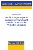 Verpflichtungszusagen im europäischen Kartellrecht und der Grundsatz der Verhältnismäßigkeit (eBook, PDF)