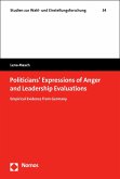Politicians' Expressions of Anger and Leadership Evaluations (eBook, PDF)