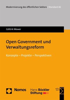 Open Government und Verwaltungsreform (eBook, PDF) - Wewer, Göttrik