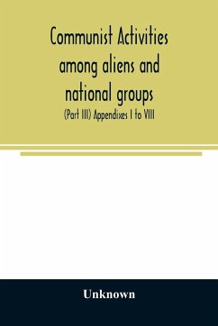 Communist activities among aliens and national groups. Hearings before the Subcommittee on Immigration and Naturalization of the Committee on the Judiciary, United States Senate, Eighty-first Congress, first session, on S. 1832, a bill to amend the Immigr - Unknown
