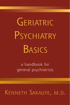 Cover Geriatric Psychiatry Basics (eBook, PDF)