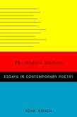 The Modern Element: Essays on Contemporary Poetry (eBook, ePUB)