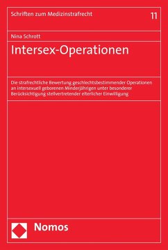 Intersex-Operationen (eBook, PDF) - Schrott, Nina