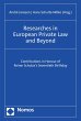 Researches in European Private Law and... - Bild 1