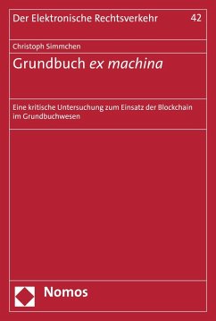 Grundbuch ex machina (eBook, PDF) - Simmchen, Christoph