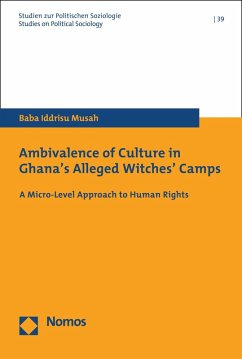 Ambivalence of Culture in Ghana's Alleged Witches' Camps (eBook, PDF) - Musah, Baba Iddrisu