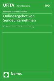 Onlineangebot von Sendeunternehmen (eBook, PDF)