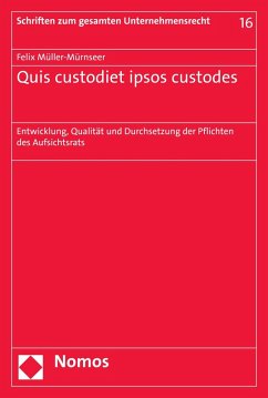 Quis custodiet ipsos custodes (eBook, PDF) - Müller-Mürnseer, Felix