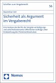 Sicherheit als Argument im Vergaberecht (eBook, PDF)