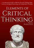 Elements of Critical Thinking (The Critical Thinker, #1) (eBook, ePUB)