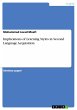 Implications of Learning Styles in... - Bild 1