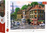 Puzzle 6000 - Straße in Paris