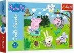 Trefl 18245 - Peppa Pig, Waldausflug, Puzzle, 30 Teile