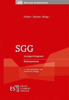 SGG - SGG, Sozialgerichtsgesetz, Kommentar