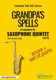 Grandpa's Spells - Saxophone Quintet score & parts (fixed-layout eBook, ePUB)
