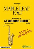 Maple Leaf Rag - Saxophone Quintet score & parts (fixed-layout eBook, ePUB)