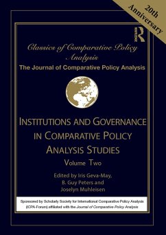 Institutions and Governance in Comparative Policy Analysis Studies (eBook, ePUB) Cover Institutions and Governance in Comparative Policy Analysis Studies (eBook, ePUB)